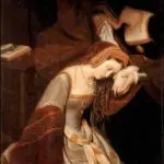 Anne Boleyn in the Tower painting