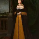 Margaret Tudor with a pet monkey