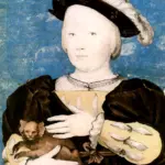 Edward VI with a pet monkey